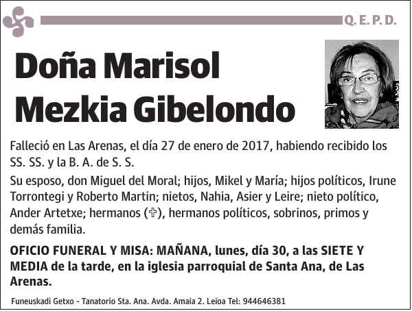 Marisol Mezkia Gibelondo