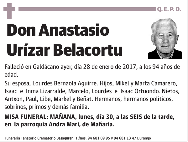 Anastasio Urízar Belacortu