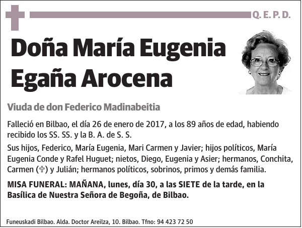 María Eugenia Egaña Arocena