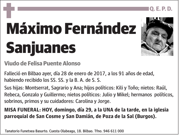 Máximo Fernández Sanjuanes