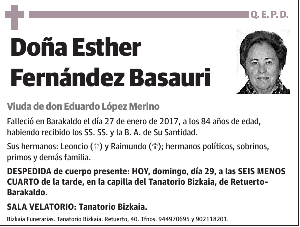 Esther Fernández Basauri