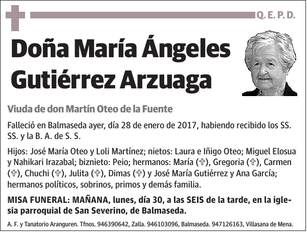 María Ángeles Gutiérrez Arzuaga