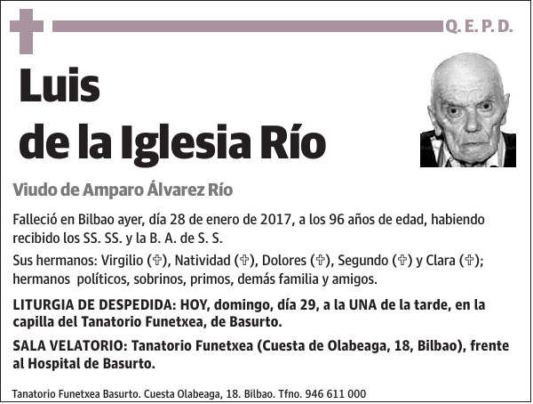 Luis de la Iglesia Río