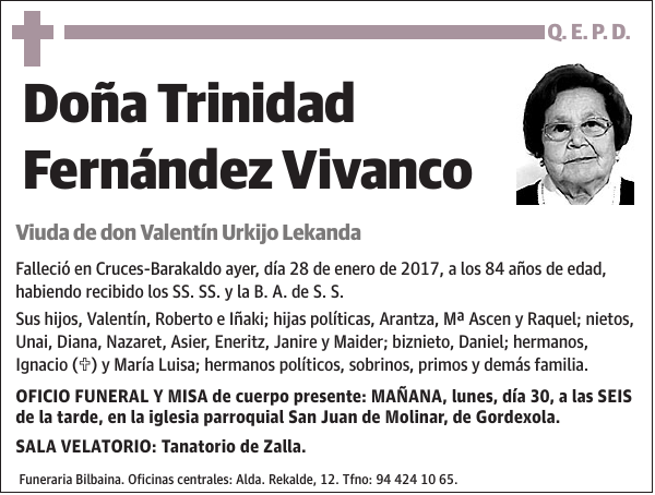 Trinidad Fernández Vivanco