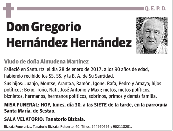 Gregorio Hernández Hernández