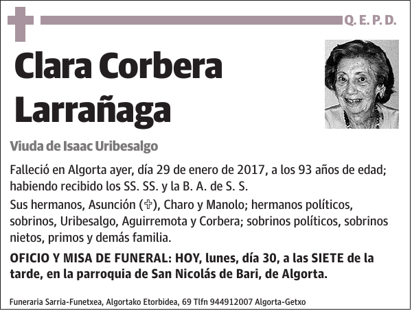 Clara Corbera Larrañaga