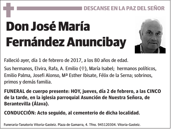 José María Fernández Anuncibay