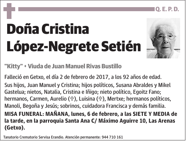 Cristina López-Negrete Setién