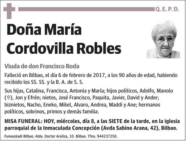 María Cordovilla Robles