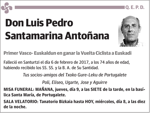 Luis Pedro Santamarina Antoñana