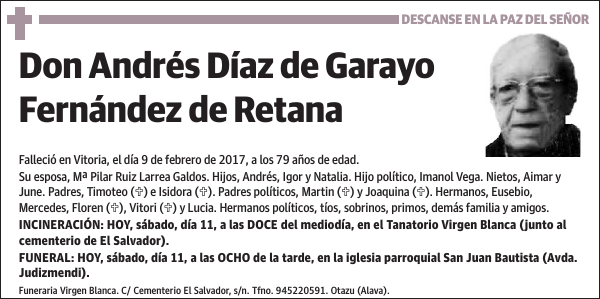 Andrés Díaz de Garayo Fernández de Retana