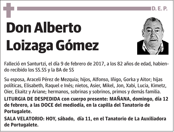 Alberto Loizaga Gómez