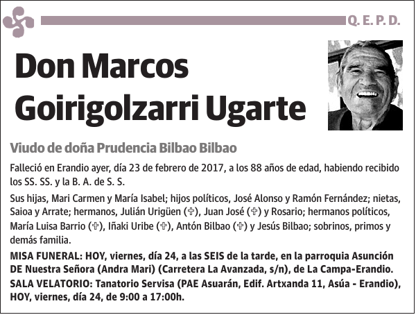 Marcos Goirigolzarri Ugarte