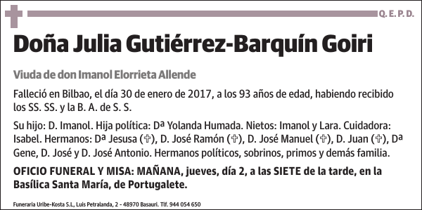 Julia Gutiérrez-Barquín Goiri