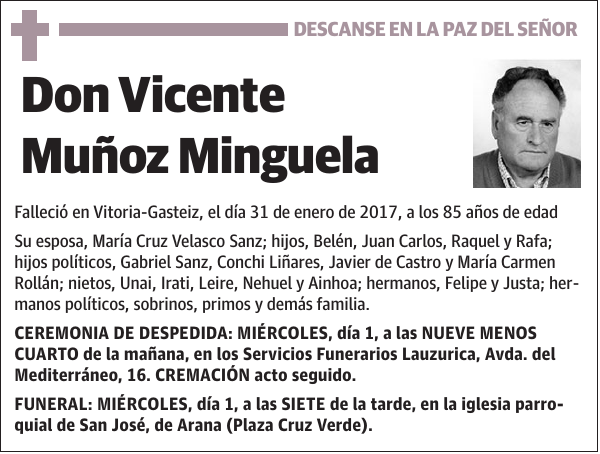 Vicente Muñoz Minguela