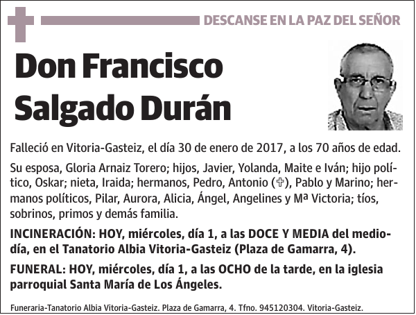 Francisco Salgado Durán