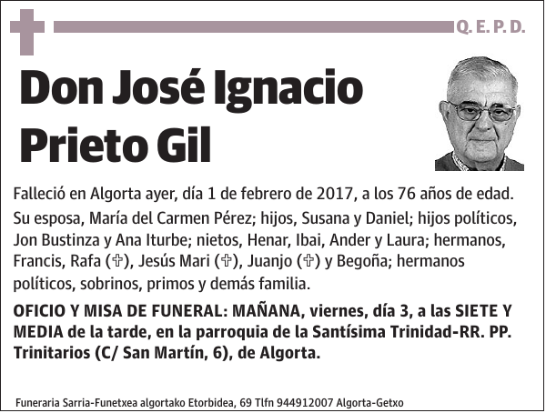 José Ignacio Prieto Gil