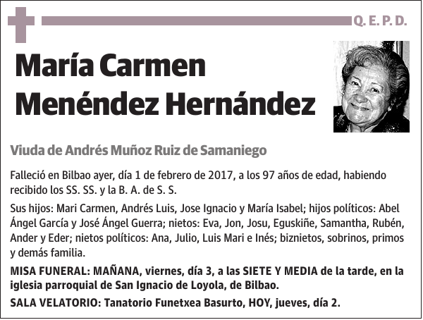 María Carmen Menéndez Hernández