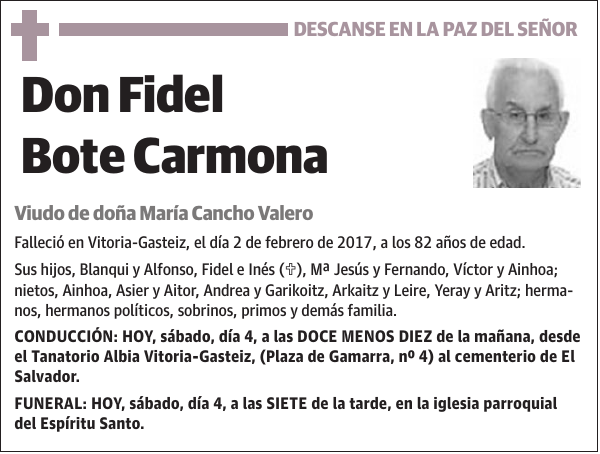 Fidel Bote Carmona