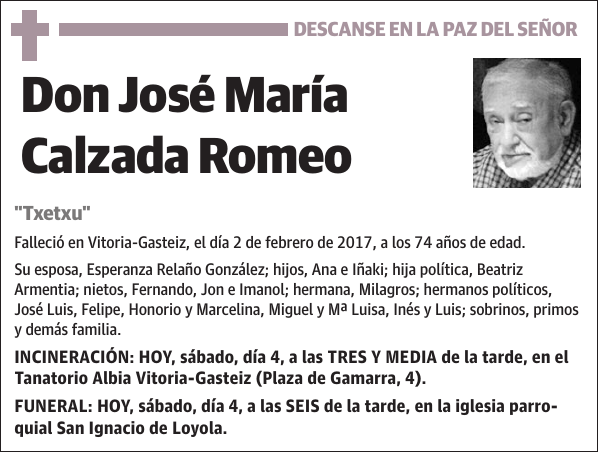 José María Calzada Romeo