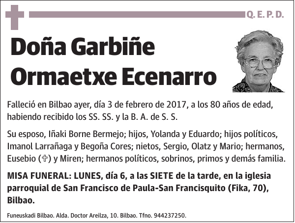 Garbiñe Ormaetxe Ecenarro