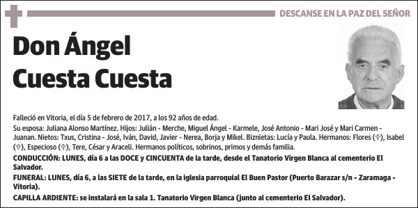 Ángel Cuesta Cuesta