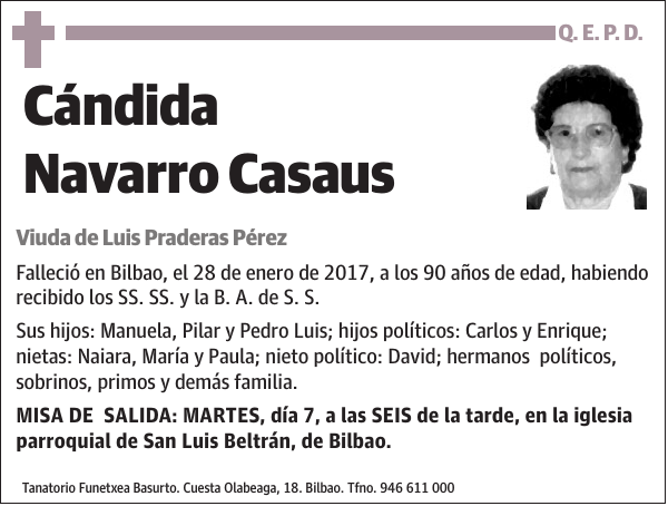 Cándida Navarro Casaus