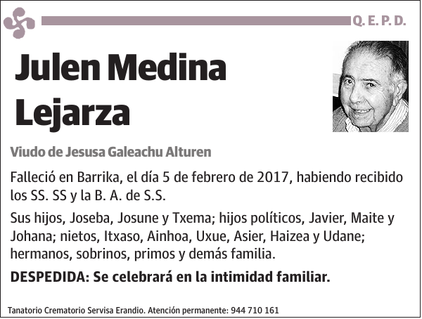 Julen Medina Lejarza