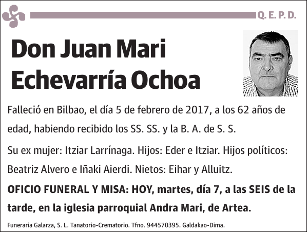 Juan Mari Echevarría Ochoa