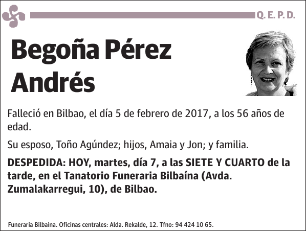 Begoña Pérez Andrés