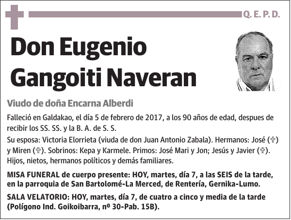 Eugenio Gangoiti Naveran