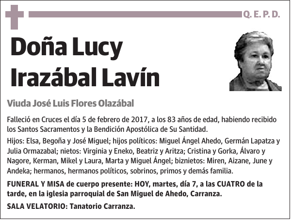 Lucy Irazábal Lavín