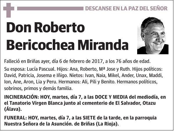 Roberto Bericochea Miranda