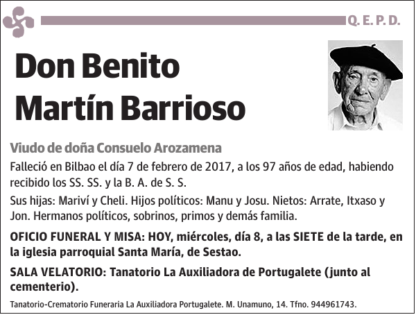 Benito Martín Barrioso