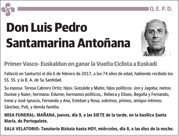 Luis Pedro Santamarina Antoñana