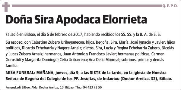 Sira Apodaca Elorrieta