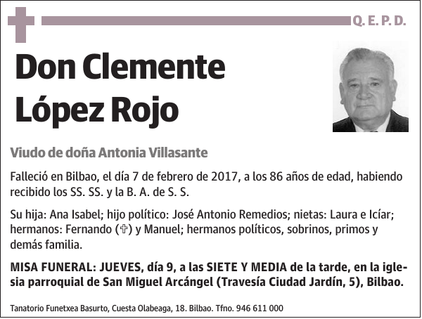 Clemente López Rojo