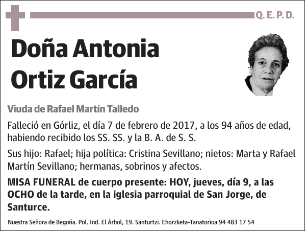 Antonia Ortiz García