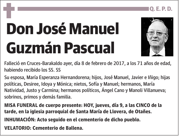 José Manuel Guzmán Pascual