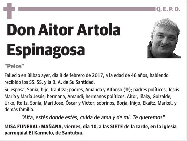 Aitor Artola Espinagosa