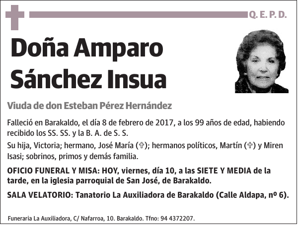 Amparo Sánchez Insua