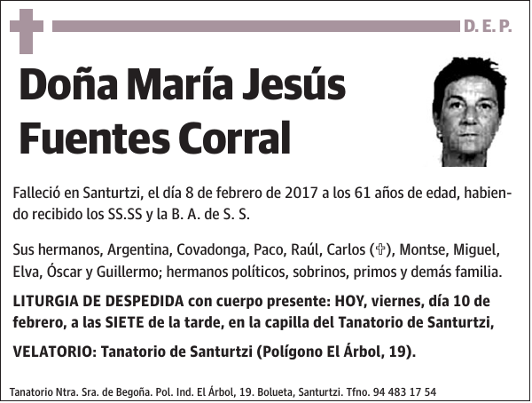 María Jesús Fuentes Corral