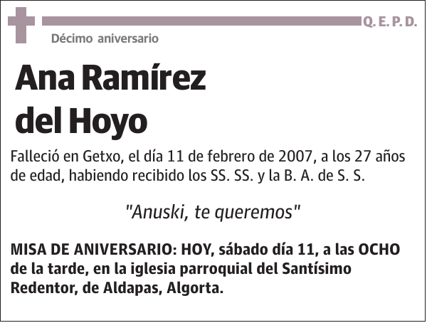 Ana Ramírez del Hoyo