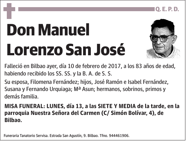 Manuel Lorenzo San José