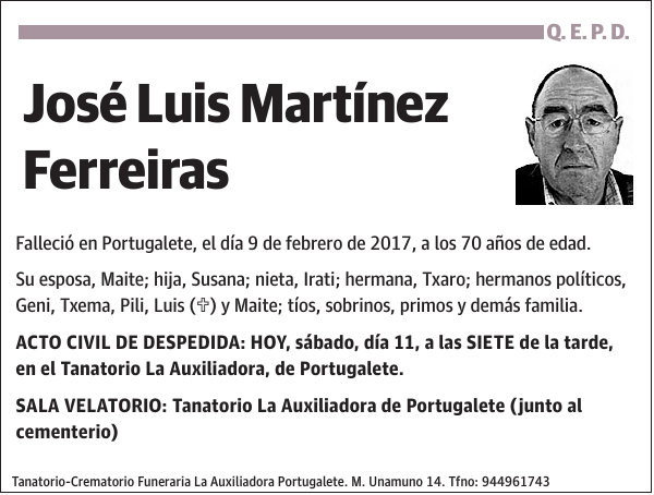 José Luis Martínez Ferreiras