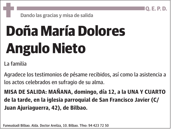 María Dolores Angulo Nieto