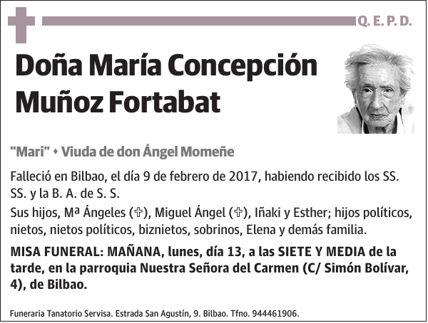 María Concepción Muñoz Fortabat