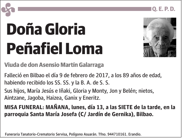 Gloria Peñafiel Loma