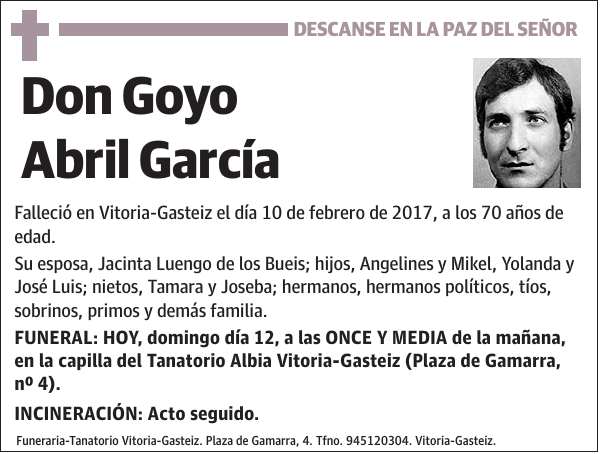 Goyo Abril García