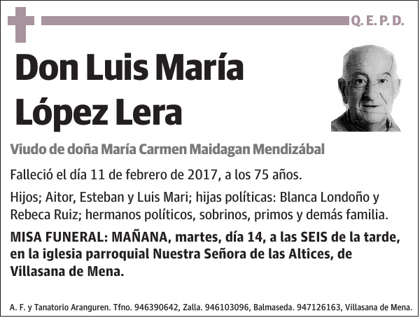 Luis María López Lera